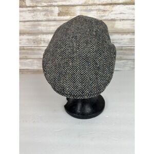 AN76 Mucros Weavers Workshop Wool Tweed Newsboy Cap Trinity Medium